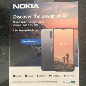 New Nokia 2.3 unopened